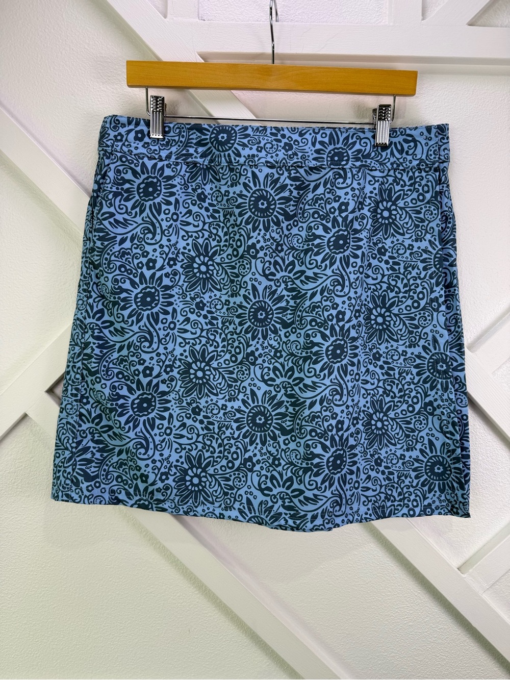 Ripskirt Hawaii Wrap Skirt Length 2 In Tuscan Blues Size Large